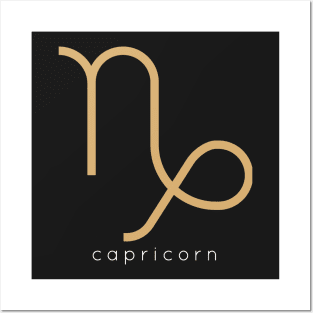 Zodiac Sign Capricorn Posters and Art